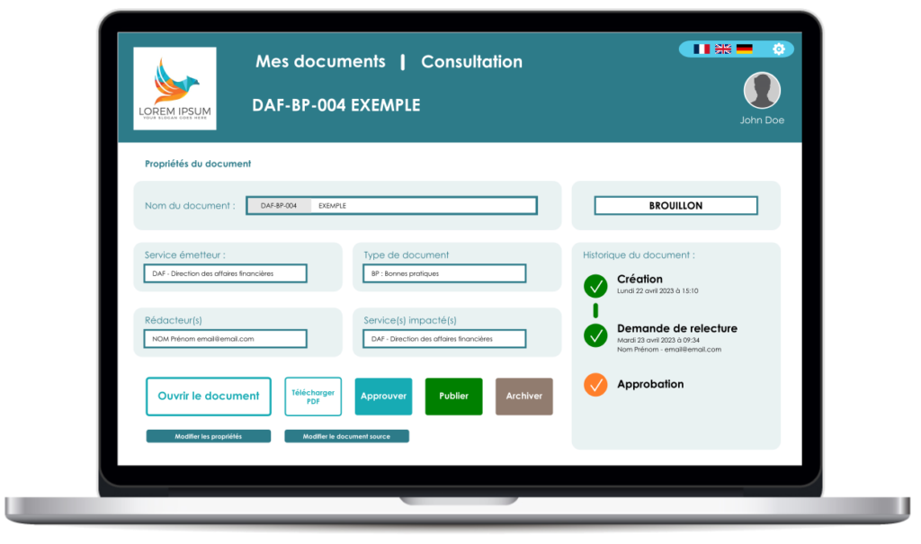 BLOG - GED optimisée iso 9000 consultation de document