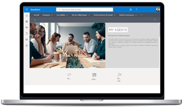 outils numériques RH Agesys SharePoint